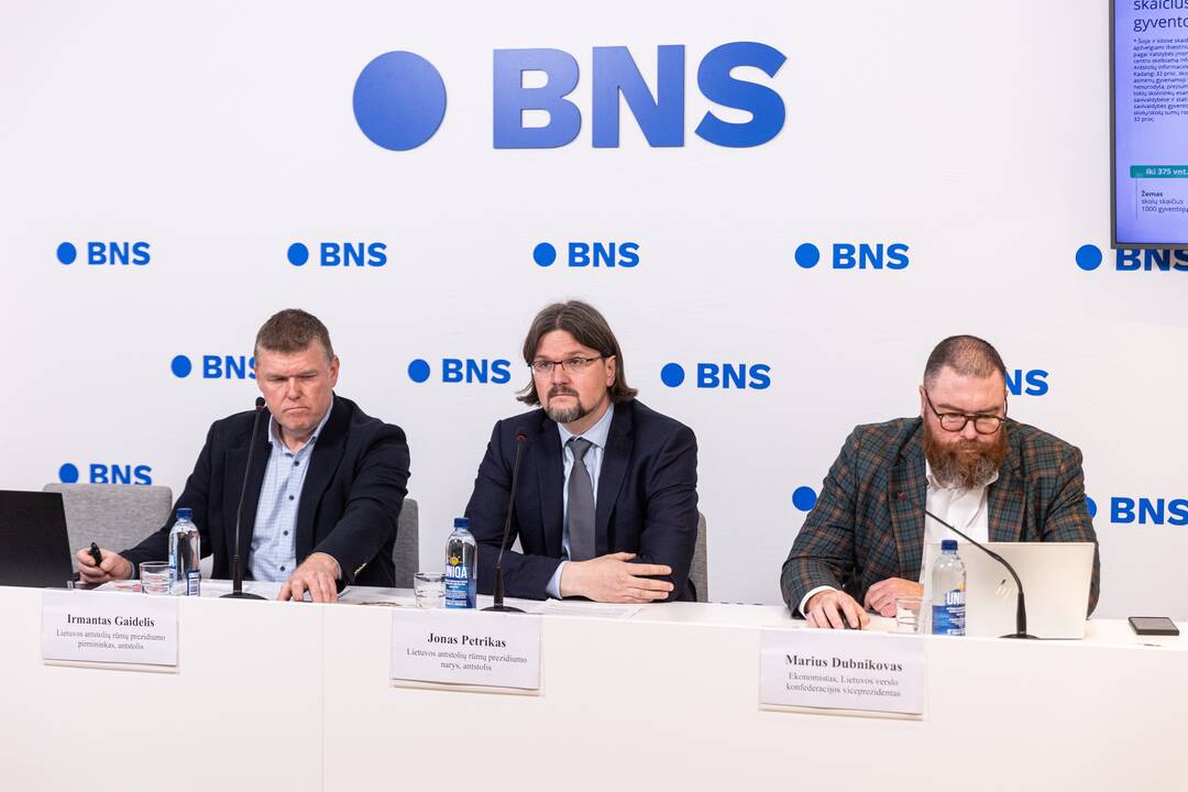 Lietuvos gyventojų skolų žemėlapio pristatymas