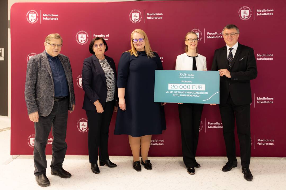 Vilniaus universiteto Medicinos mokslų centre įvyko pirmojo šalyje populiacinio biobanko atidarymas
