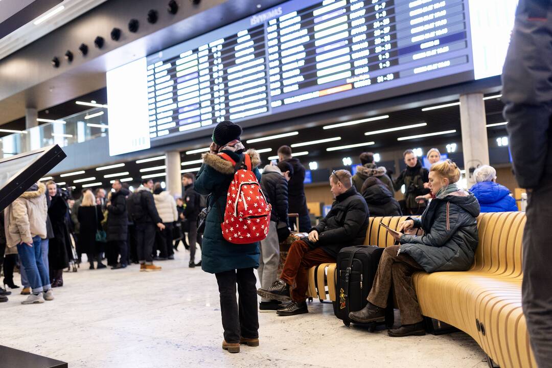 Vilniaus oro uoste oficialiai atidarytas naujasis keleivių išvykimo terminalas