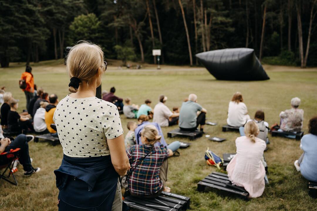 Impulsas: performanso „Wreck“ atlikėjai inspiravo žiūrovus kurti savas interpretacijas.