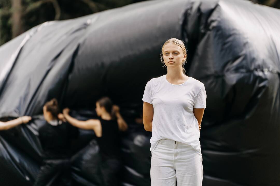 Impulsas: performanso „Wreck“ atlikėjai inspiravo žiūrovus kurti savas interpretacijas.
