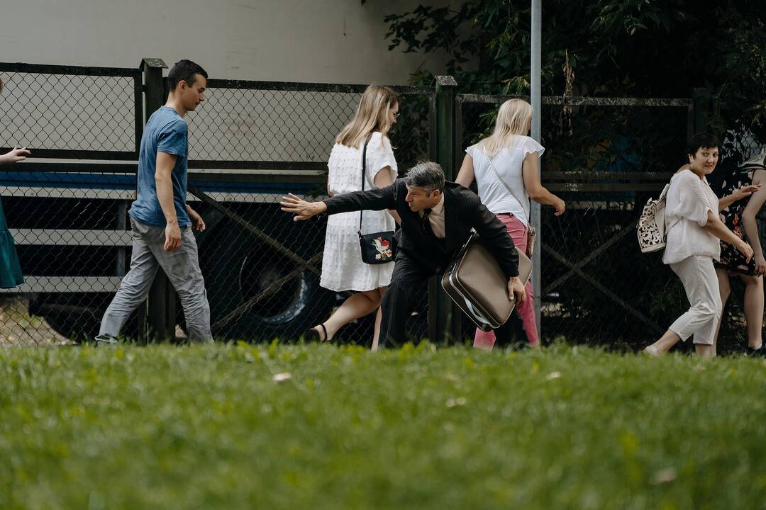 Judesyje: „Fugit“ neleido žiūrovui likti pasyviu stebėtoju.