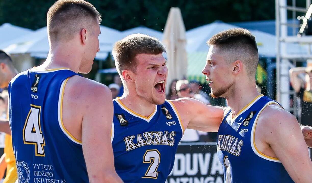 3x3 krepšinio lygos etape Palangoje – pratęsimo pareikalavęs VDU triumfas