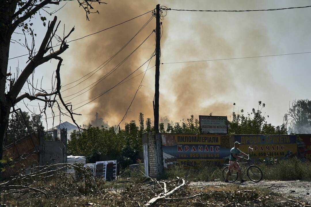 Rusija: Ukrainos pajėgos per naują puolimą patiria didelių nuostolių