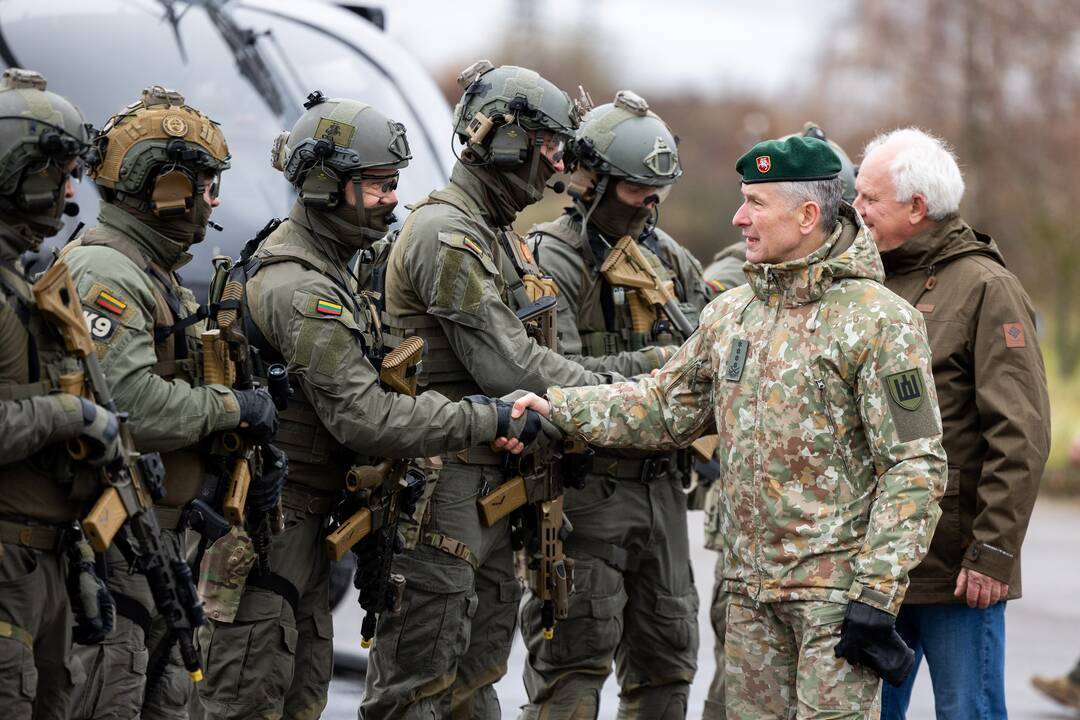  Lietuvos kariuomenės Specialiųjų operacijų pajėgų (SOP) ir NATO sąjungininkų pratybos