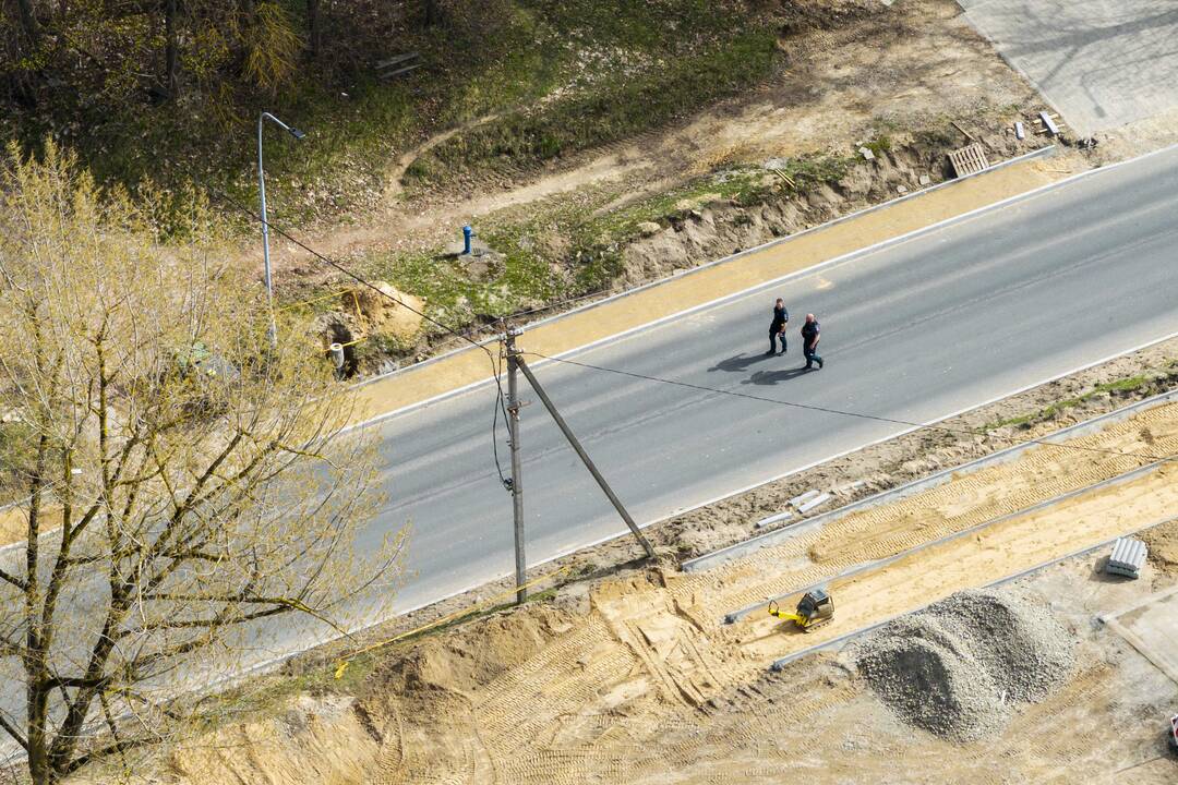  Vilniuje, Liepkalnio gatvėje, rastas sprogmuo