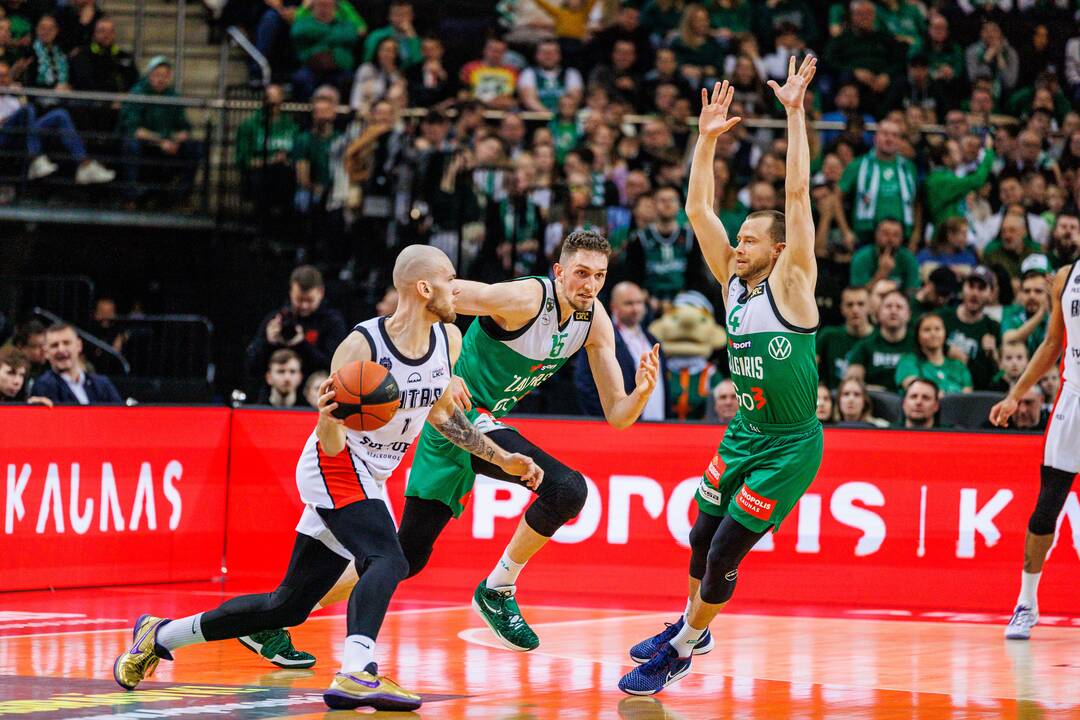 LKL rungtynės: Kauno „Žalgiris“ ir Vilniaus „Rytas“