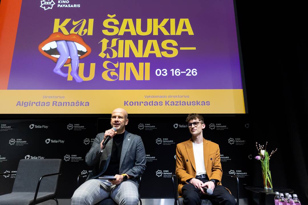 Festivalio „Kino pavasaris“ programos pristatymas