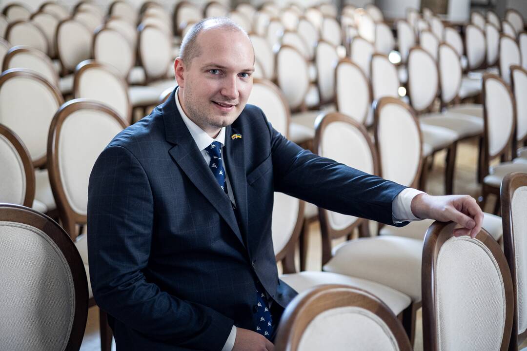 Švietimo, mokslo ir sporto ministras Gintautas Jakštas.