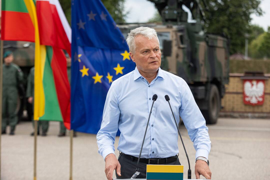  G. Nausėda susitiko su M. Morawieckiu