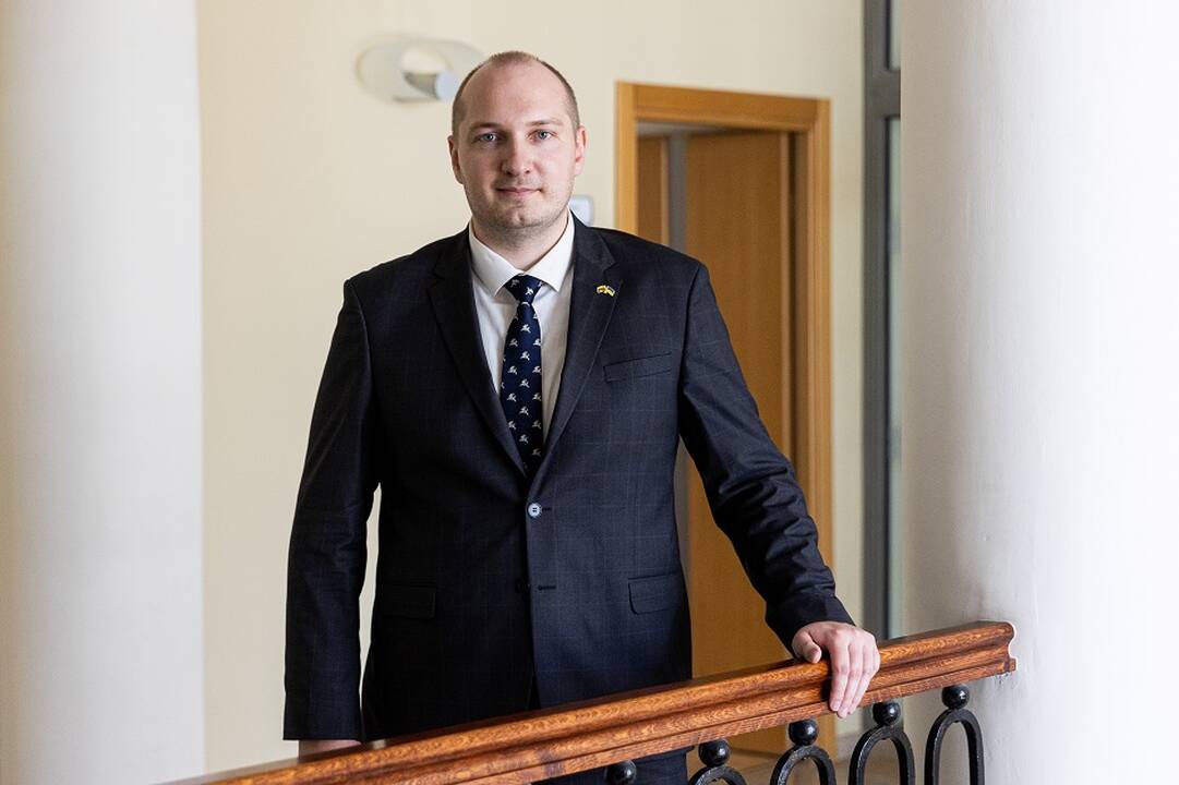 Švietimo, mokslo ir sporto ministras Gintautas Jakštas.