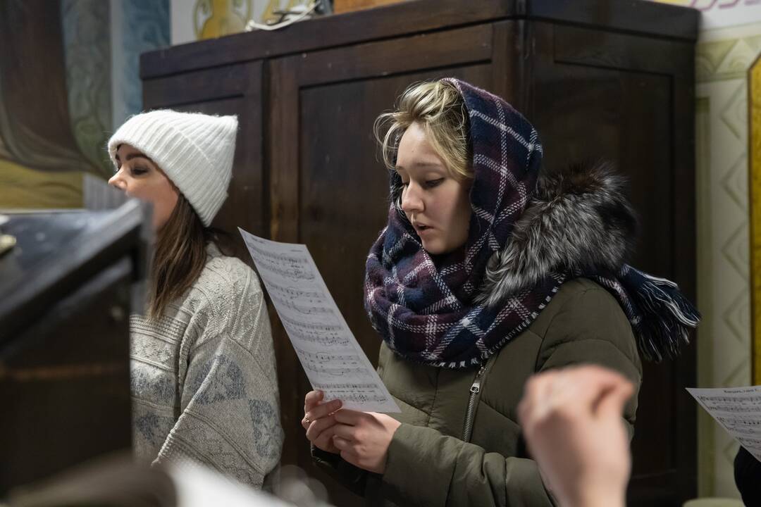 Kauno stačiatikiai pasitinka Kalėdas