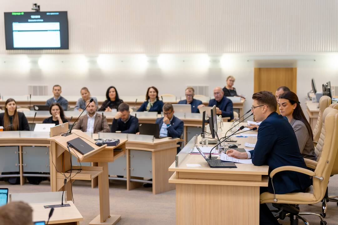 Lapkričio mėnesio Kauno tarybos posėdis (2023)