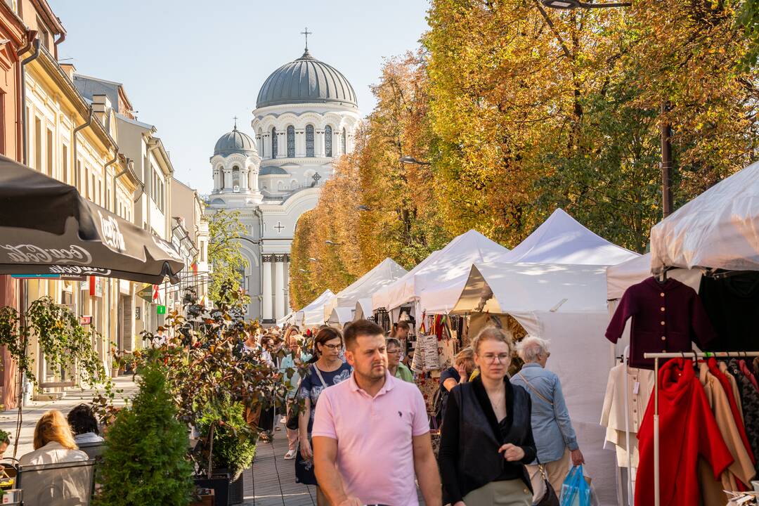 Rudens mugė Laisvės alėjoje 2023