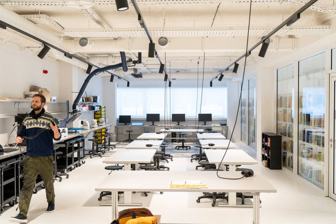 Ąžuolyno bibliotekos pristatymas