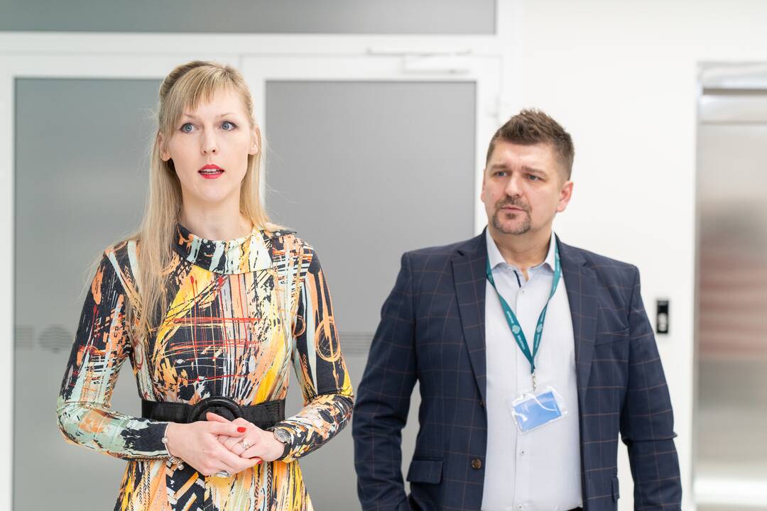 Ąžuolyno bibliotekos pristatymas