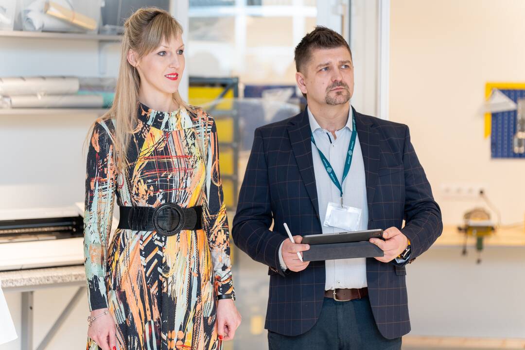 Ąžuolyno bibliotekos pristatymas