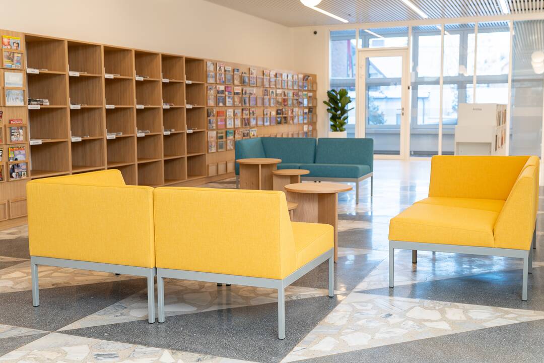 Ąžuolyno bibliotekos pristatymas