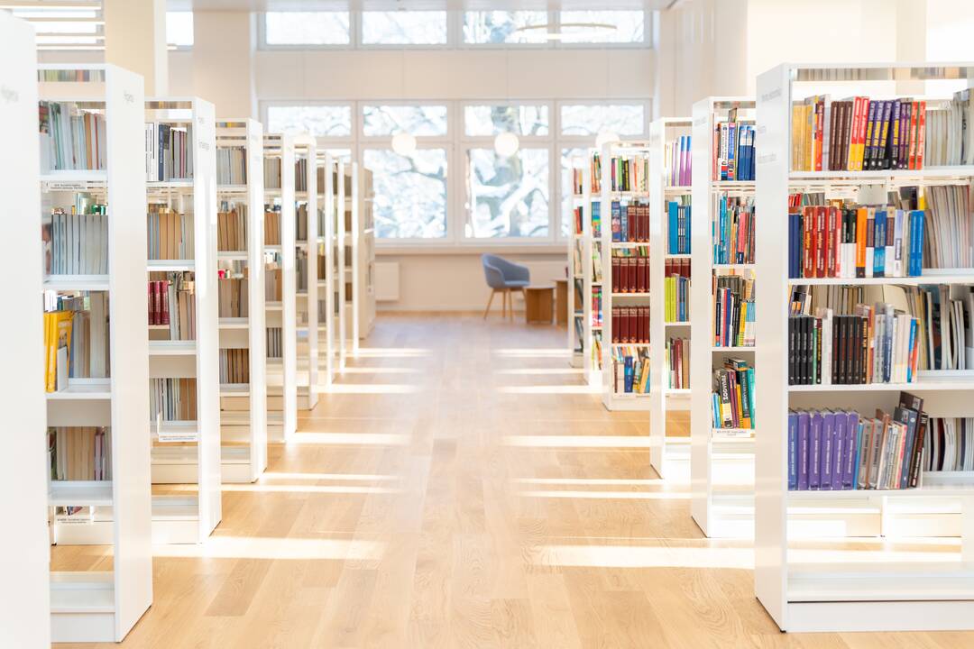 Ąžuolyno bibliotekos pristatymas