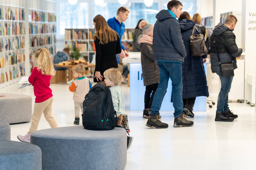 Pirmasis „Ąžuolyno“ bibliotekos savaitgalis – pilnas šurmulio