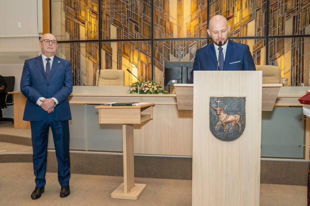 V. Matijošaičio inauguracija į Kauno merus