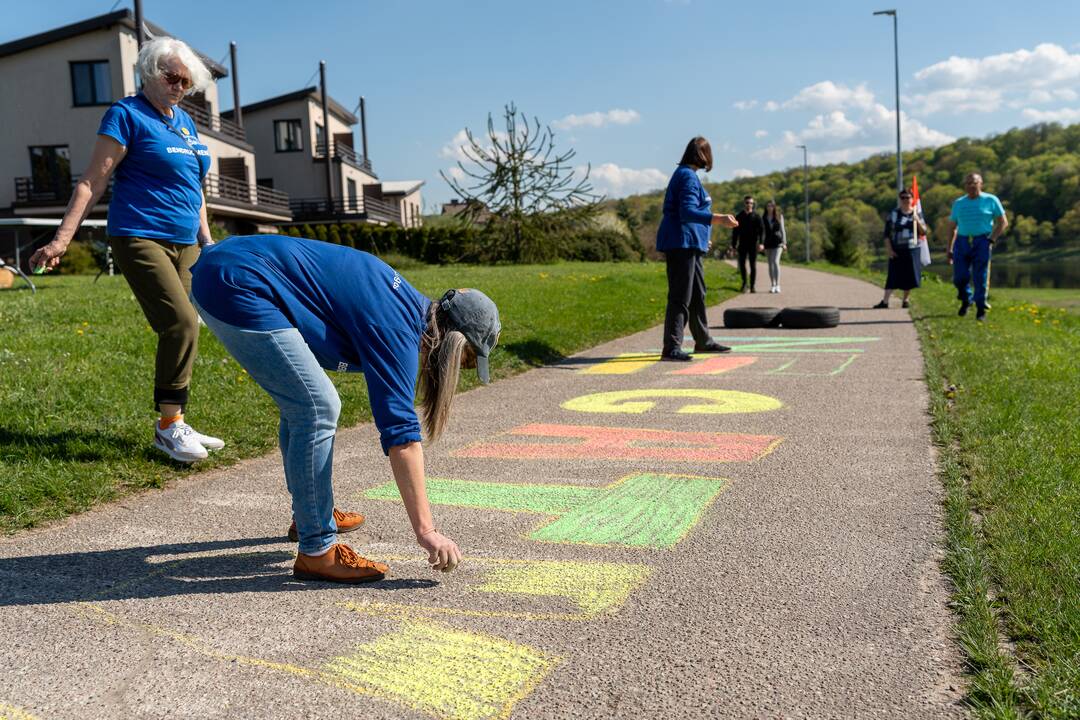 Protesto akcija Žemuosiuose Šančiuose