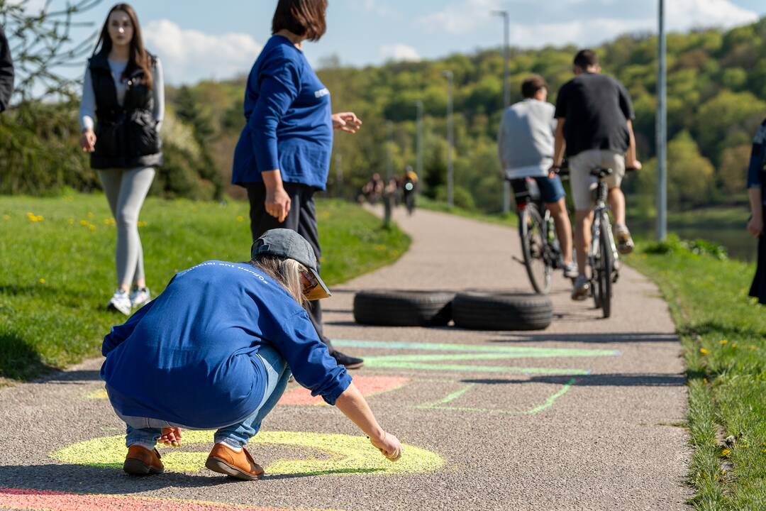 Protesto akcija Žemuosiuose Šančiuose