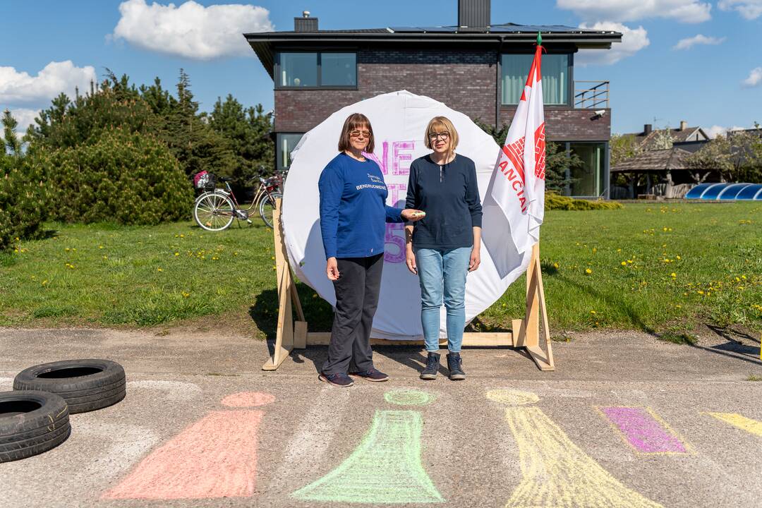 Protesto akcija Žemuosiuose Šančiuose