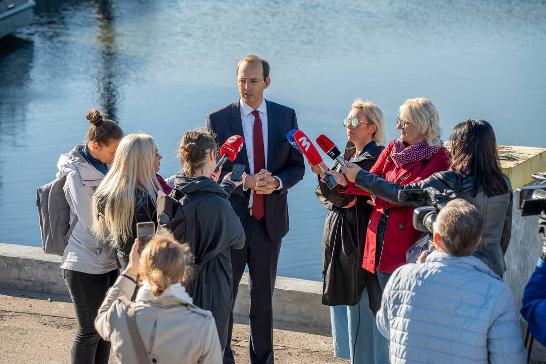 Ties Kaunu atidarytas vandens kelias Nemunu
