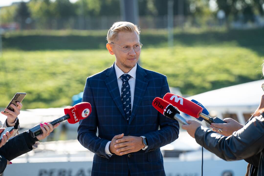 Ties Kaunu atidarytas vandens kelias Nemunu