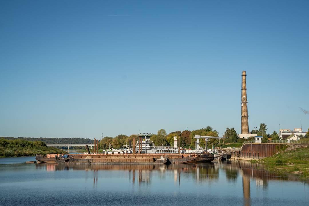 Ties Kaunu atidarytas vandens kelias Nemunu