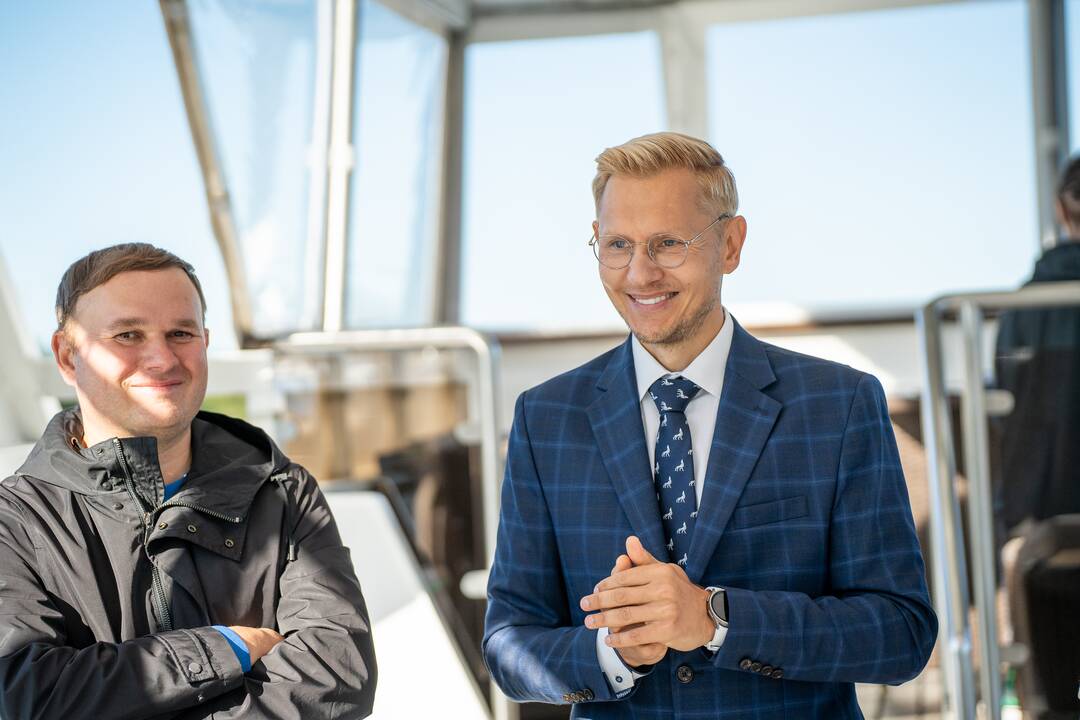 Ties Kaunu atidarytas vandens kelias Nemunu