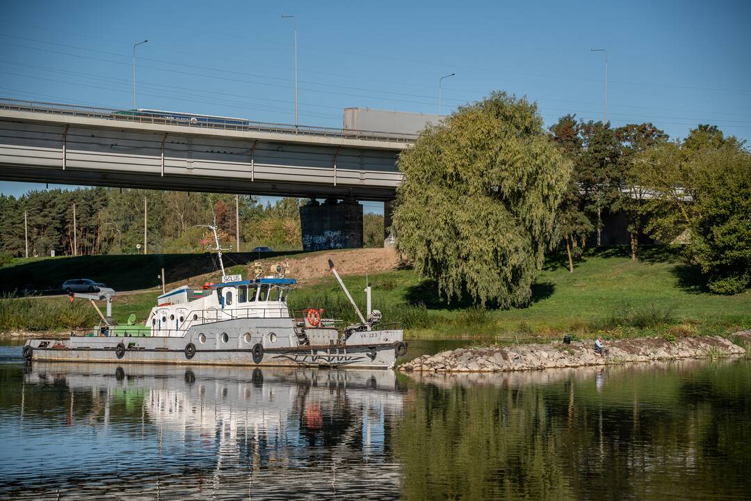 Ties Kaunu atidarytas vandens kelias Nemunu