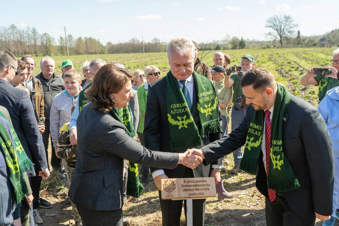 Ukrainos aukų atminties ąžuolynas 