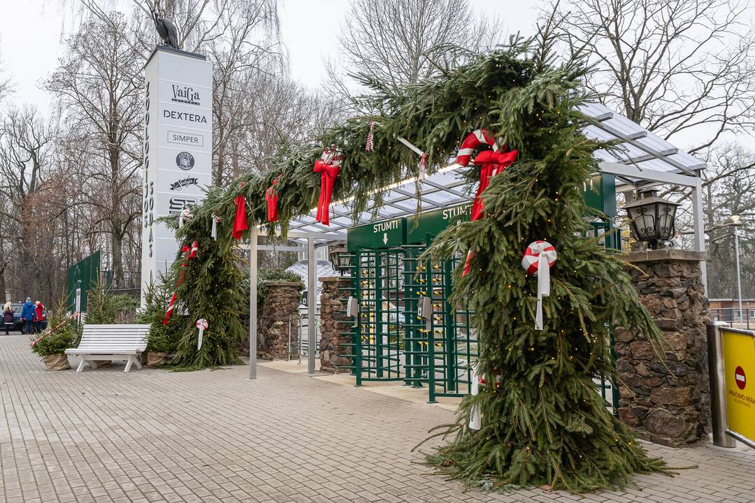 Kalėdos Lietuvos zoologijos sode