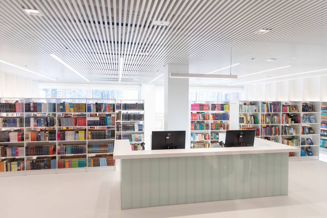 Ąžuolyno bibliotekos pristatymas