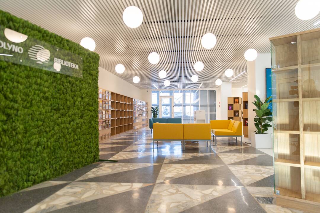 Ąžuolyno bibliotekos pristatymas