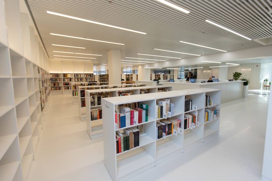 Ąžuolyno bibliotekos pristatymas
