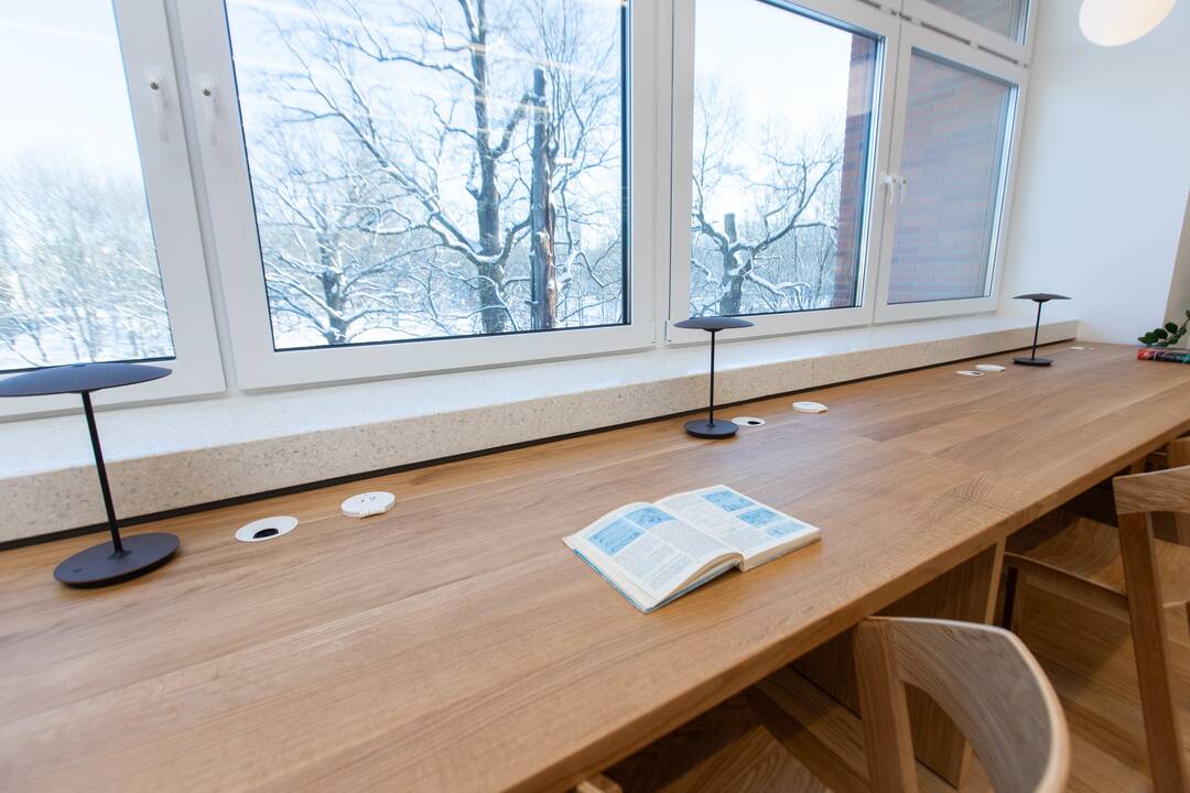 Ąžuolyno bibliotekos pristatymas