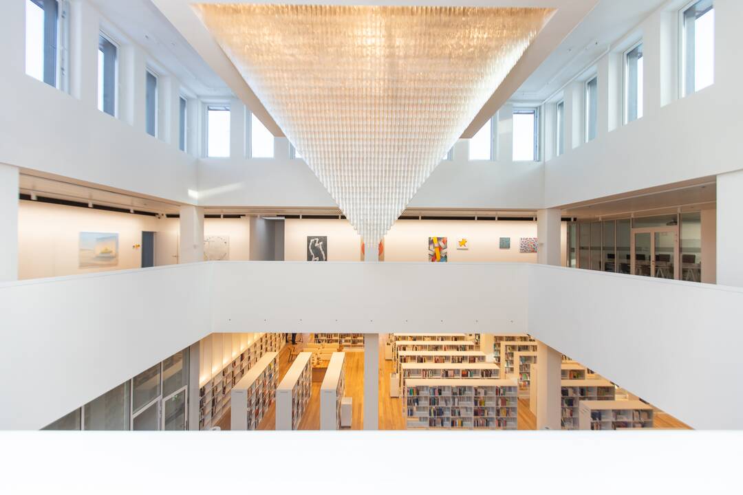 Ąžuolyno bibliotekos pristatymas