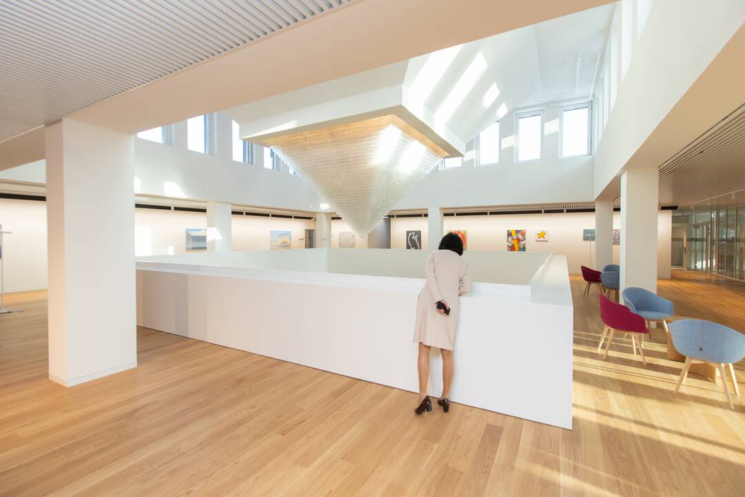Ąžuolyno bibliotekos pristatymas