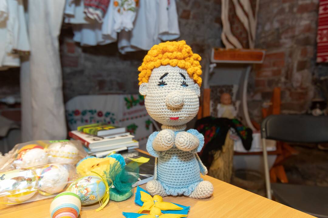 Ukrainiečių buities ekspozicija instrumentų muziejuje