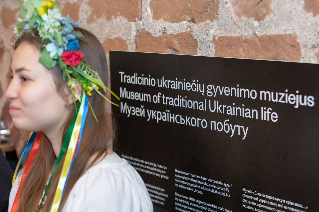 Ukrainiečių buities ekspozicija instrumentų muziejuje
