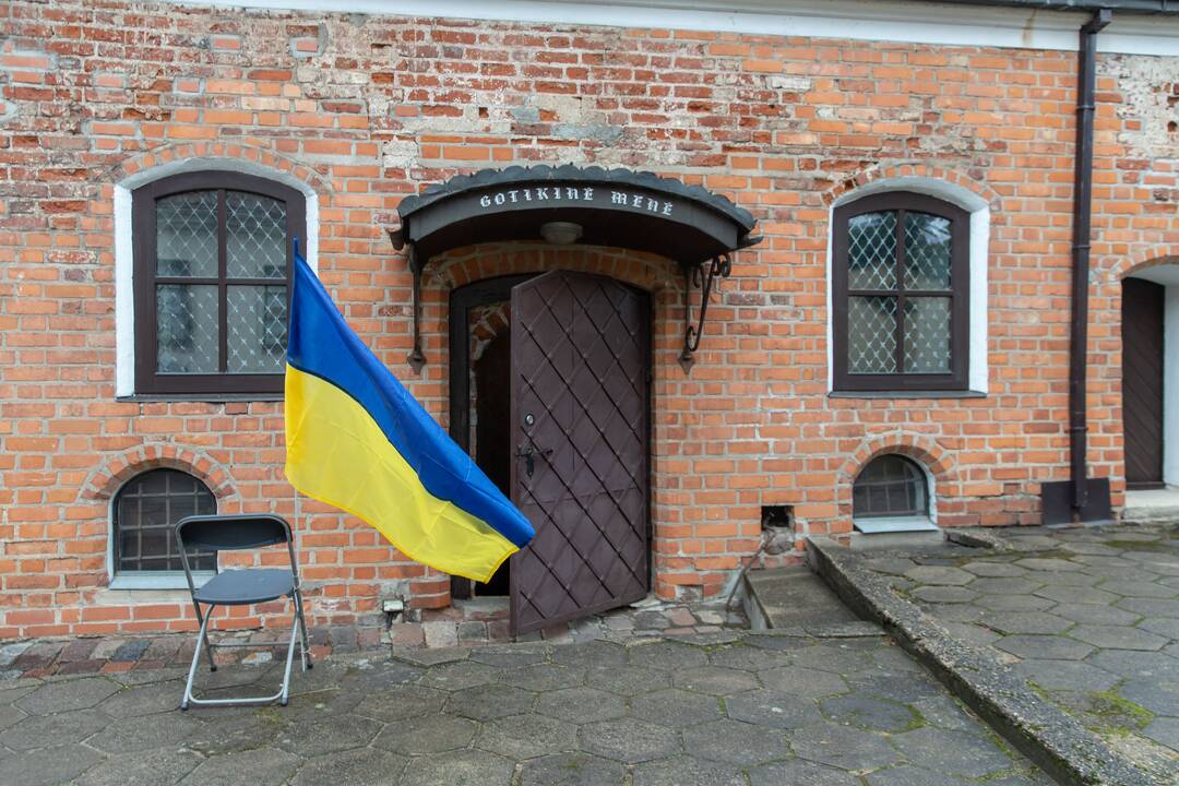 Ukrainiečių buities ekspozicija instrumentų muziejuje
