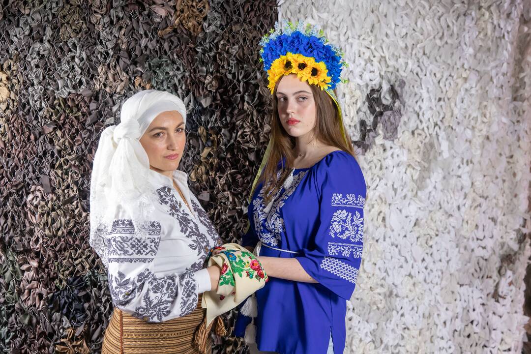 Ukrainiečių buities ekspozicija instrumentų muziejuje