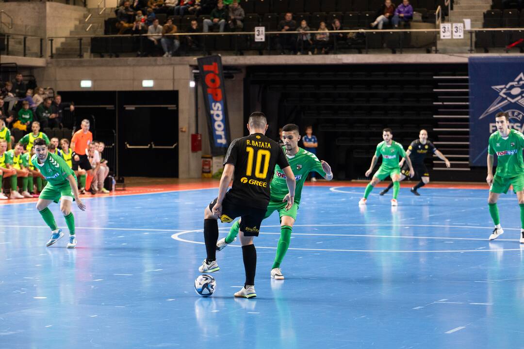 UEFA FUTSAL „Kauno Žalgirio“ ir „AEL“ ekipų dvikova