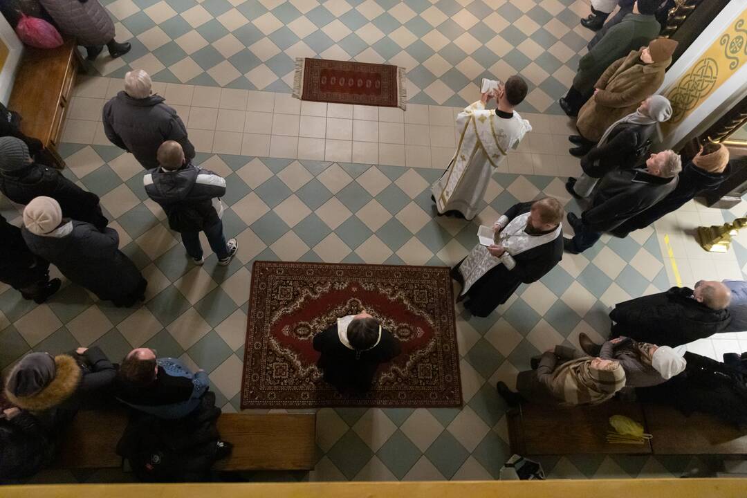 Kauno stačiatikiai pasitinka Kalėdas
