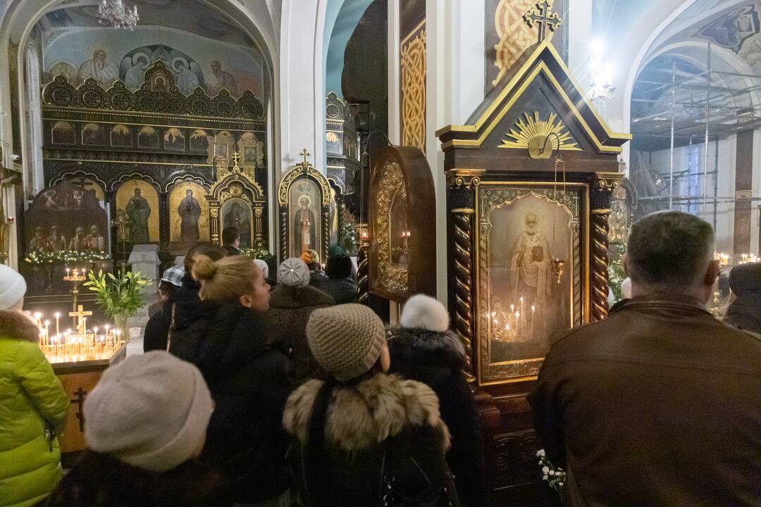 Kauno stačiatikiai pasitinka Kalėdas