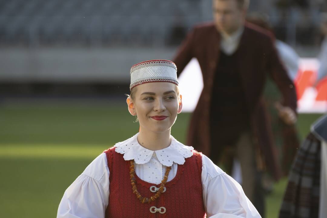Kauno S. Dariaus ir S. Girėno stadione įvyko Lietuvos ir FIFA futbolo legendų rungtynės