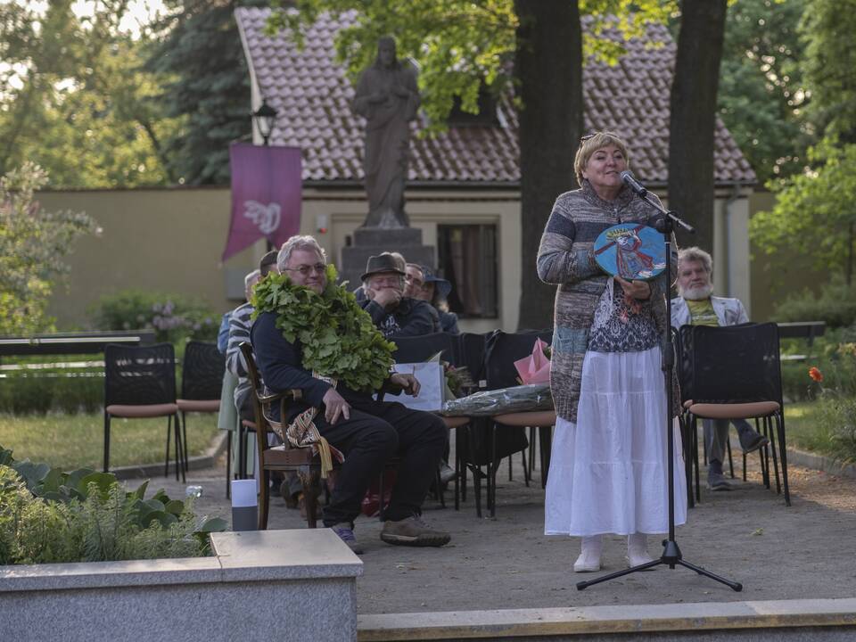 Kaune vainikuotas "Poezijos pavasario" laureatas